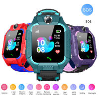 นาฬิกาข้อมือ smart watch พร้อมเมนูภาษาไทยในตัว กล้องหน้า ระยะไกล SOS ฟังก์ชั่นช่วยเหลือ โทรศัพท์มือถือเด็ก นาฬิกาติดตามตําแหน่ง GPS สําหรับเด็ก