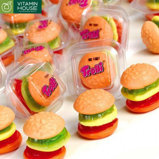 Hcmcombo 5 kẹo dẻo hamburger trolli mini burger 10g vitamin house - ảnh sản phẩm 5