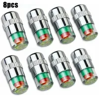 4PCS/SET Mini Useful Car Track Sensor Safety LED Universal Car Diagnostic Tools Indicator Alert Tire Pressure Monitor Valve