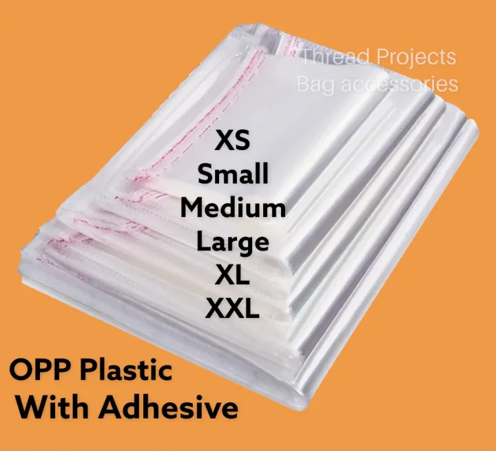 Opp Clear Plastic With Self Adhesive And Airhole Plastic Packaging Poly 