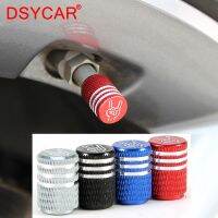 DSYCAR 4Pcs/Set Fashion Aluminum Alloy Rock Finger Gesture Tire Stem Valve Caps Car Dustproof Caps Tire Wheel Stem Air Valve Cap