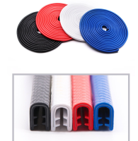 15M Car Door Edge Rubber Protection Strips Side Doors Moldings Side Anti-wear Protection Car Door From Scratches DIY