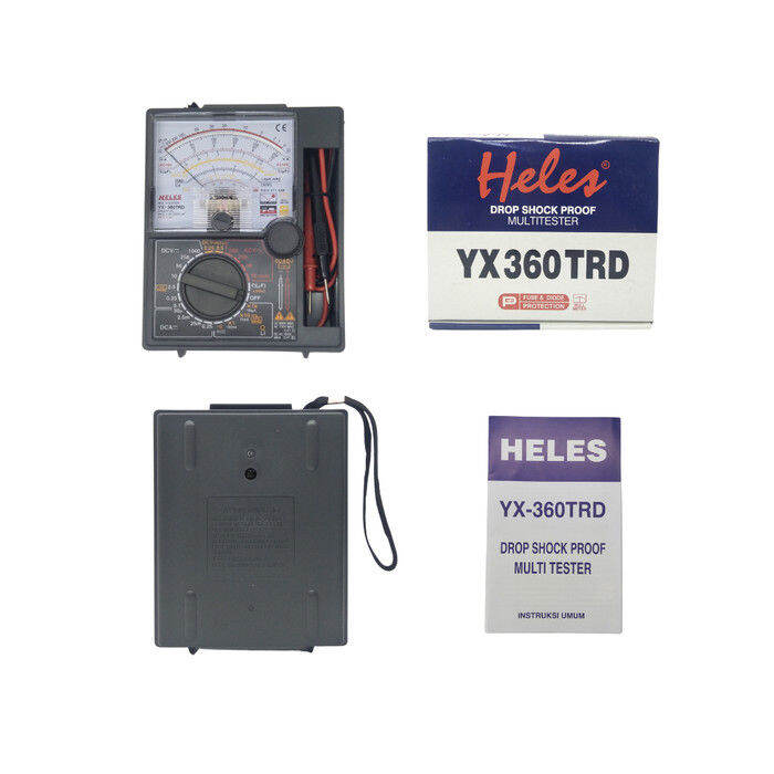 MULTITESTER YX360TRD MULTIMETER ANALOG HELES YX360TRD AVOMETER HELES