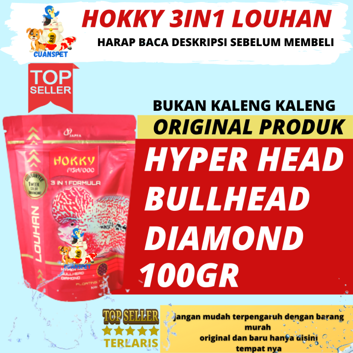 Original Pelet Pellet Ikan Louhan Hokky Hoky Hoki In Makanan Pakan