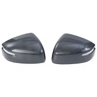 Carbon Fiber Style Mirror Cover Trim for Land Cruiser LC300 2022 2023 Car Accessories