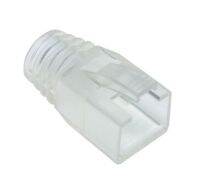 -เส้นผ่านศูนย์กลางรองเท้าบูท CAT6A 7.0-8.5มม. สำหรับสายเคเบิล SFTP แขนใหญ่อุปกรณ์คอมพิวเตอร์ CAT7
