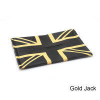 Auto Interior Union Jack PU Leather Car Tissue Napkin Box Bag package Armrest box Storage for Min mi Cooper JCW S All Series