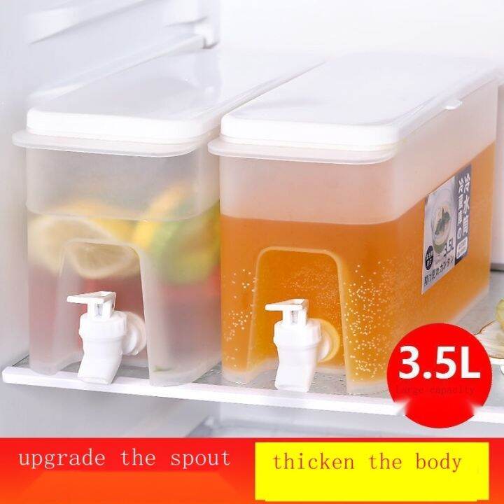 Buy now Cold Water Bottle w/ Tap The Fridge Fruit Teapot Bottle Pot Of