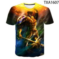 Comic Escanor Lions Sin Of Pride Men Women Kids 3D T Shirt Summer Short Sleeve Boy Girl Children Cartoon Anime Tops Cool Tee