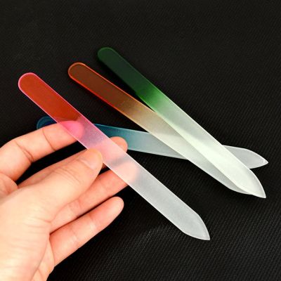 Buffing Grit Sand Fing Nail Art Health Beauty Makeup Tool Durable Crystal Glass File Nail Art Files Manicure Device