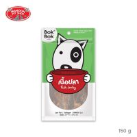 GPE ขนมสุนัข [MANOON] Bok Bok Fish Jerky เนื้อปลาอบแห้ง 150g ขนมหมา  สำหรับสุนัข