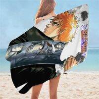 【cw】 Anime Bleach New Digital Printing Rectangular Outdoor Microfiber Absorbent