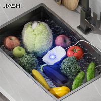 JIASHI เครื่องทำความสะอาดผลไม้และผักเครื่องทำความสะอาดผลไม้และผักความถี่สูงการสั่นสะเทือน USB การชาร์จ