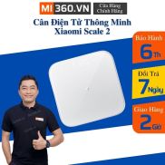 Cân Điện Tử Thông Minh Xiaomi Scale 2 Quốc Tế Kết Nối APP Hàng Chính Hãng