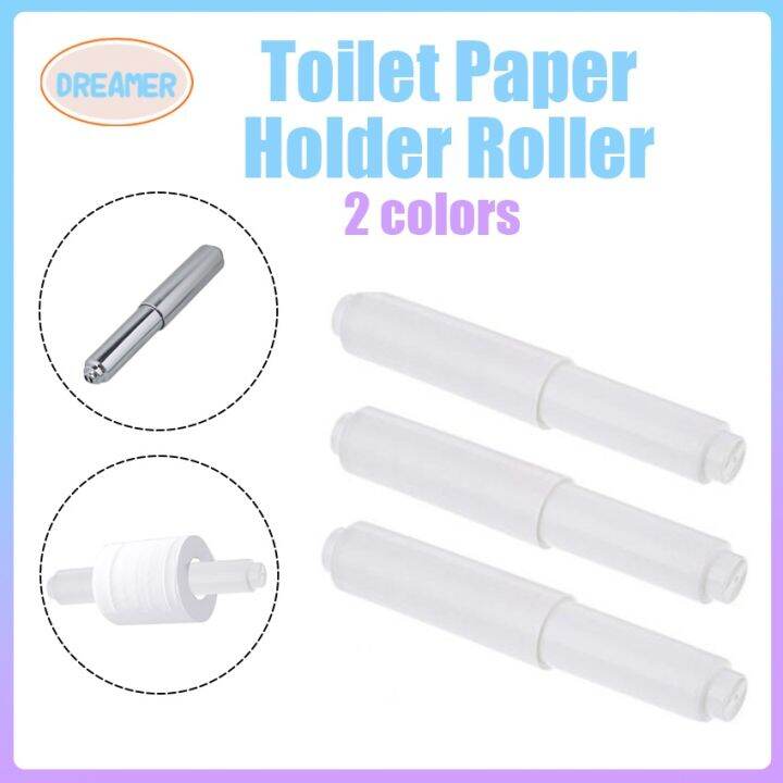 Retractable Toilet Paper Holder Roller Replacement Tissue Roll Plastic