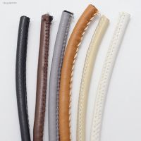 ❣♟ 2M colored high quality round leather rope 6mm round/flat strand PU rope suitable for necklace bracelet DIY jewelry