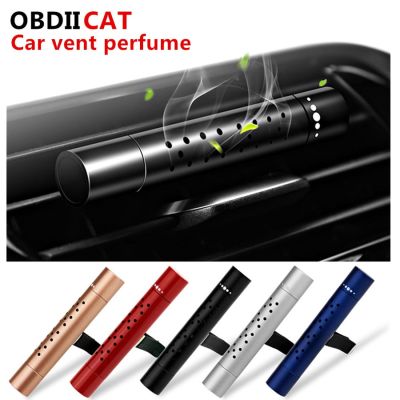 【DT】  hotOBDIICAT-Air Freshener Smell In The Car Styling Air Vent Perfume Parfum Flavoring For Auto Interior Accessorie