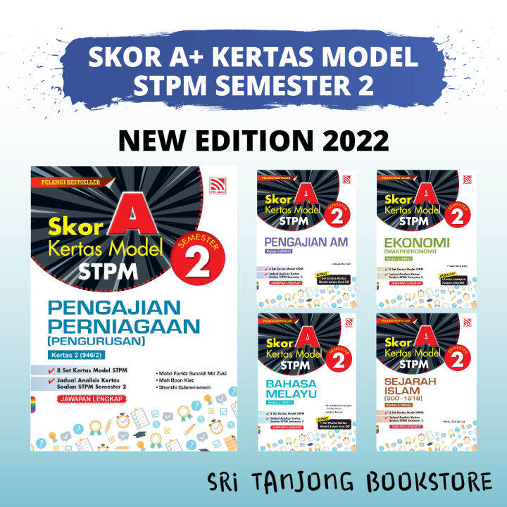 [st] Pelangi Buku Stpm Skor A Kertas Model Stpm Semester 2 Edisi