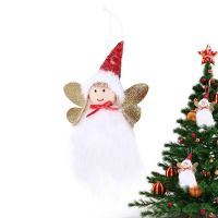 Christmas Angel Plush Doll Pendant Christmas Tree Ornament Christmas Decoration For Home Christmas Gifts Noel Navidad 2022