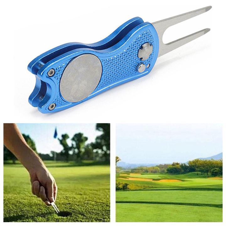 training-accessory-divot-fork-ball-golf-pitch-fork-ball-marker-putting-golfer