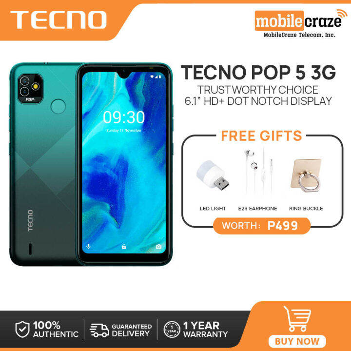 tecno pop 5 3g