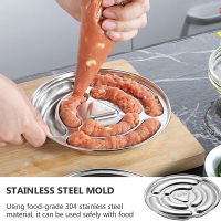 สแตนเลสสตีลไส้กรอก Maker แม่พิมพ์เนื้อ Stuffer Bbq Cooking Casings Ham Hot Dog Kitchen Gadgets และอุปกรณ์เสริมเครื่องมือ-Yeors