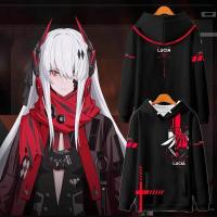 GRAY RAVEN PUNISHENG Lucia Cool 3d Print แฟชั่นญี่ปุ่น อะนิเมะเกม Hooded Sweatshirt ผู้ชายและผู้หญิง Hooded Top แขนยาว Pullover XS-5XL