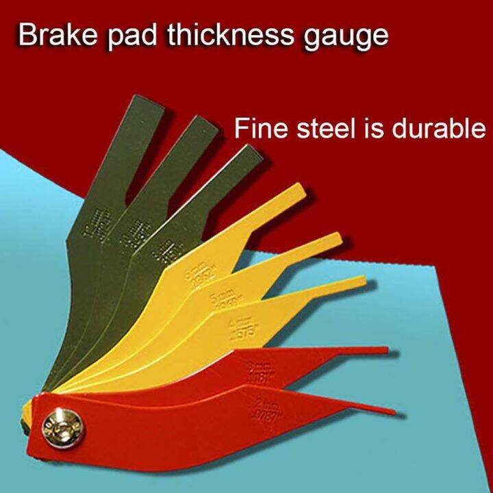 DENGJT Durable Tester Scale Automotive Handy Measuring Feeler Gauge