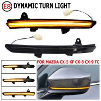 Carro dinâmico pisca indicador sequencial LED Turn Signal Light Lâmpada para Mazda CX-8 CX-5 CX5 CX-9 2016 2017 2018 2019