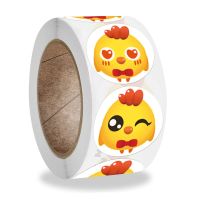 50-500pcs Cute Chick animal expression Mini Paper Sticker Decoration Diy Ablum Diary Scrapbooking Label Sticker Kawaii Stationer Stickers Labels