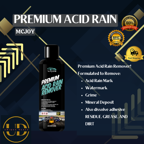 MCJOY AUTO CARE PREMIUM ACID RAIN REMOVER 250ML/ WINDSHIELD PROTECTOR