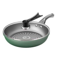 Non-Stick Pan Panelas Antiaderentes Kitchen Pan Fogão A Gás Panela Universal Non-Stick Pan With Lid No Oily Fume Frying Pan