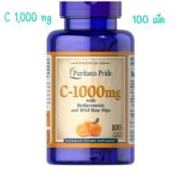 Best selling Puritans Pride Vitamin C-1000 mg with Bioflavonoids &amp; Rose Hips 100 Tablets