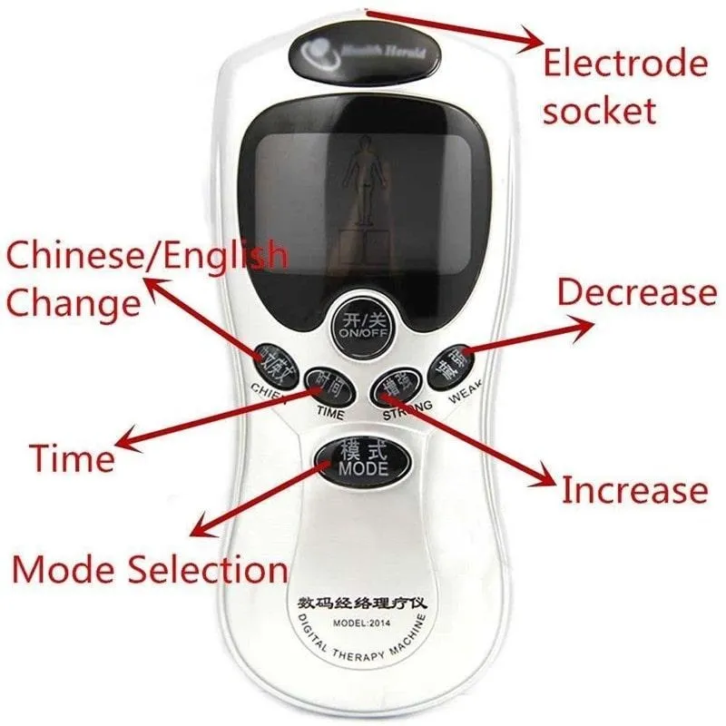 SiamsShop Multi Function Full Body Digital Electric Massager Therapy Machine