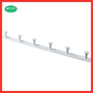 GPCIXY SHOP Aluminum Alloy Towel Hook White Coat Hanger Waterproof Robe