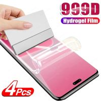 4Pcs Hydrogel Film For Xiaomi Mi 13 Lite 12T 11T 11 10T 10 9T Pro Ultra Note 10 Screen Protector For Mi 8 11 Lite 4G 5G NE Film Screen Protectors