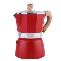 หม้อต้มกาแฟหนา สไตล์ยุโรป หม้ออลูมิเนียม แปดเหลี่ยม เครื่องชงกาแฟ หม้อกาแฟ moka pot สไตล์อิตาลีคลาสสิก