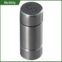 F8C503Y เหล็กไร้สนิม เครื่องปั่นเครื่องเทศ ฝาครอบแบบหมุนได้ แบบพกพาได้ กระป๋องใส่เครื่องปรุง ของใหม่ ฝาปิดฝา เครื่องจ่ายเครื่องปรุงรส ที่ใส่เกลือ