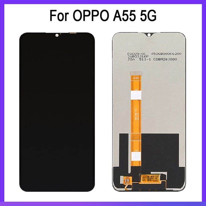 ต้นฉบับสำหรับ-oppo-a55-5กรัมจอแสดงผล-lcd-แบบสัมผัสหน้าจอแผงหน้าจอทัชสกรีน