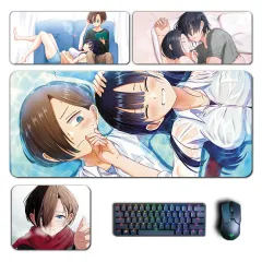 honkai: star rail himeko Anime HD Desk Mouse Pad Mat Large Keyboard Mat  40X70cm
