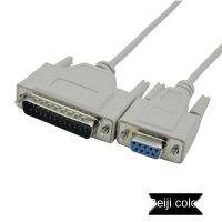 ใหม่✴9หลุม25เข็ม DB9 RS232 Serial Port/DB25หมายเลขประจำเครื่องคอมพิวเตอร์การเชื่อมต่อเครื่องพิมพ์ฉลาก