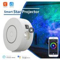Smart home Tuya Smart Star wireless projector Beautiful and colorful home projector that can be controlled by mobile phone APP โปรเจคเตอร์ไร้สายมีไฟ Led หลากสีสันควบคุมด้วยแอพ BEST