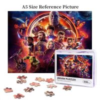 Avengers Infinity War Wooden Jigsaw Puzzle 500 Pieces Educational Toy Painting Art Decor Decompression toys 500pcs