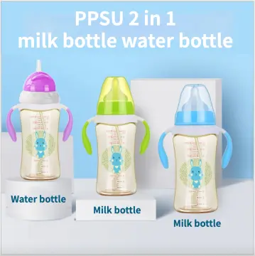 Ppsu Milk Bottle For Babies Over One Year Old, 2 Years Old And 3 Years Old,  Learning Drinking Cup, Duckbill Water Cup, Straw Cup, Children Drinking  Milk