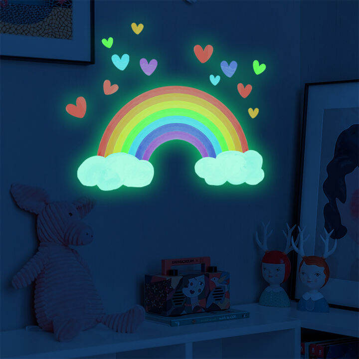 room-wall-stickers-childrens-decorative-love-rainbow