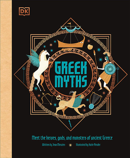 dk-greek-myths-hardcover-illustration-book-of-ancient-greek-mythology-original-english-childrens-classic-fairy-tale-book