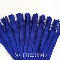 50pcs ( 16 Inch ) 40 cm deep blue Nylon Coil Zippers Tailor Sewer Craft Crafter 39;s amp;FGDQRS 3 Closed End