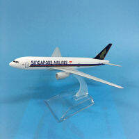 JASON TUTU เครื่องบินรุ่นเครื่องบินรุ่น Diecast โลหะรุ่น16ซม. 1:400เครื่องบินรุ่น Singapore Airways โบอิ้ง777 Airbus A380