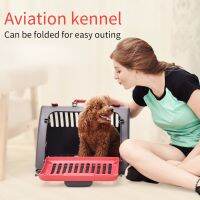 Hot Selling Foldable Go Out Pet Supplies Flight Box Portable Cat and Dog Cage Warm Mat Cold Cover Pet Accessories Supplies