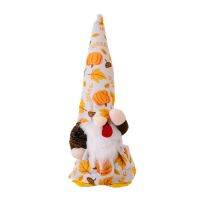 Thanksgiving Decoration Harvest Festival Turkey Faceless Rudolph Gnome Gnome Maple Leaf Dolls